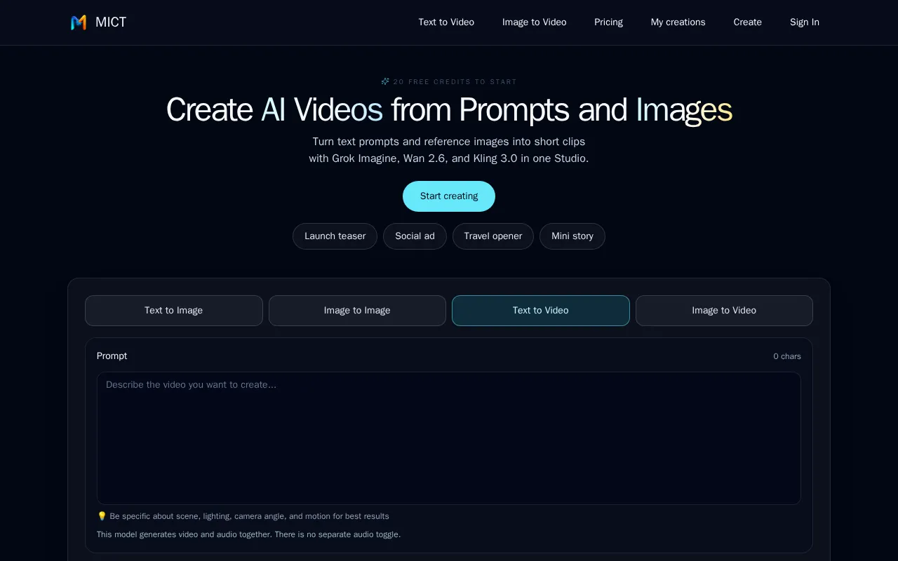 MICT — preview screenshot