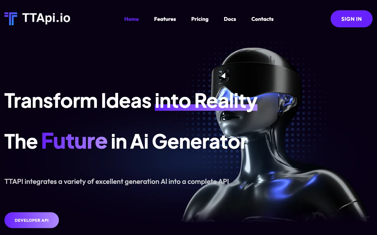 ttapi.io — preview screenshot