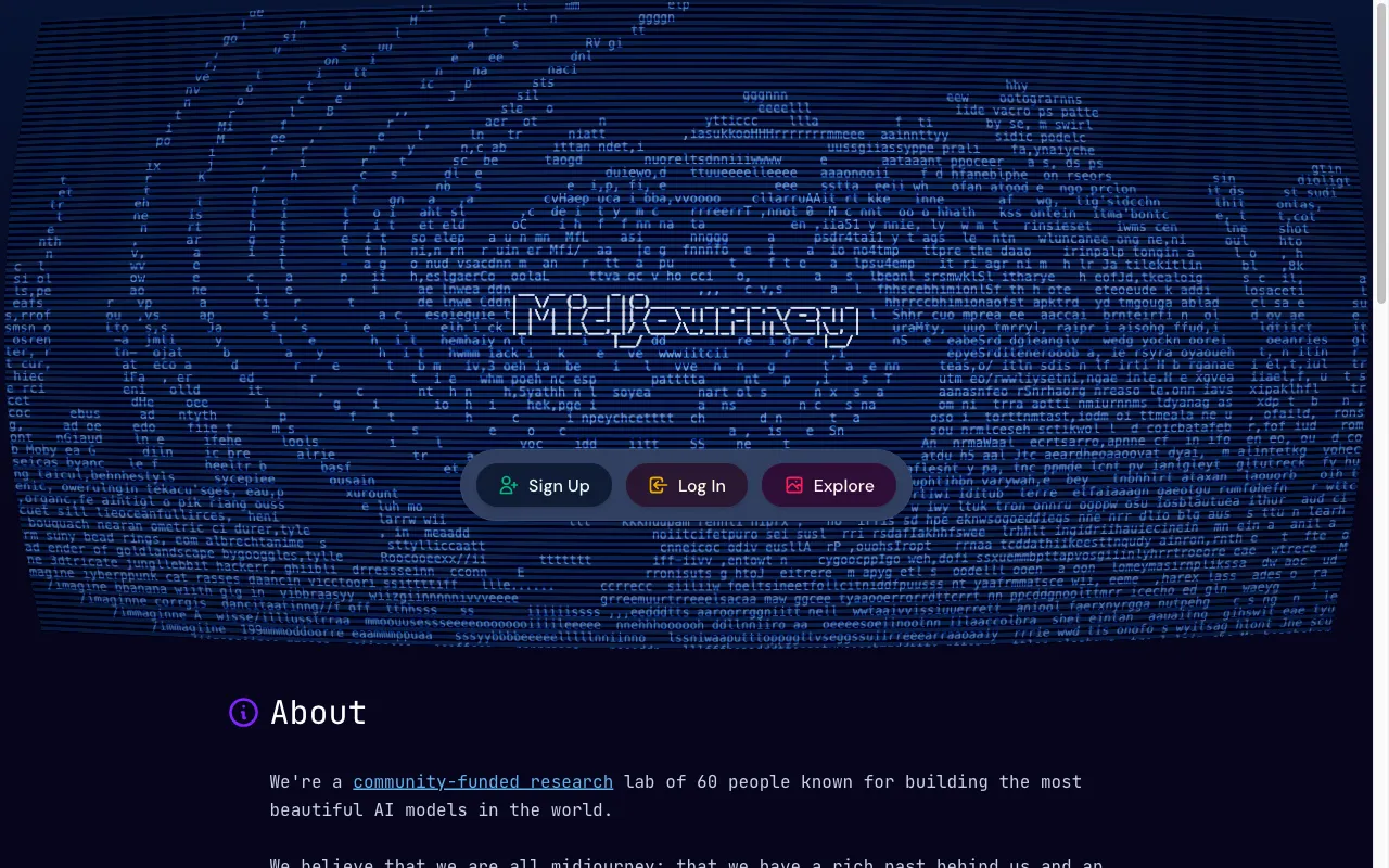 Midjourney — preview screenshot