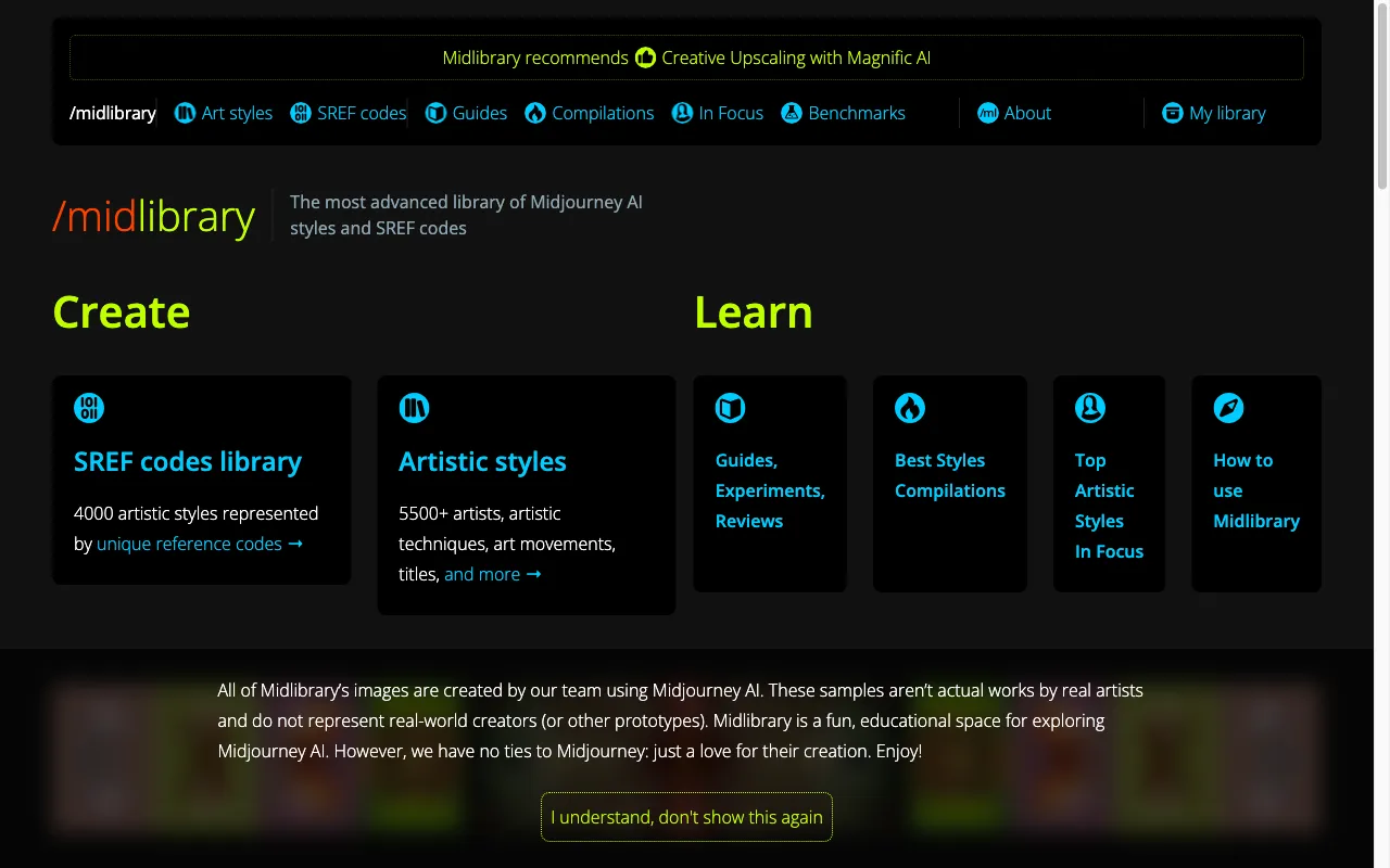 midlibrary.io — preview screenshot