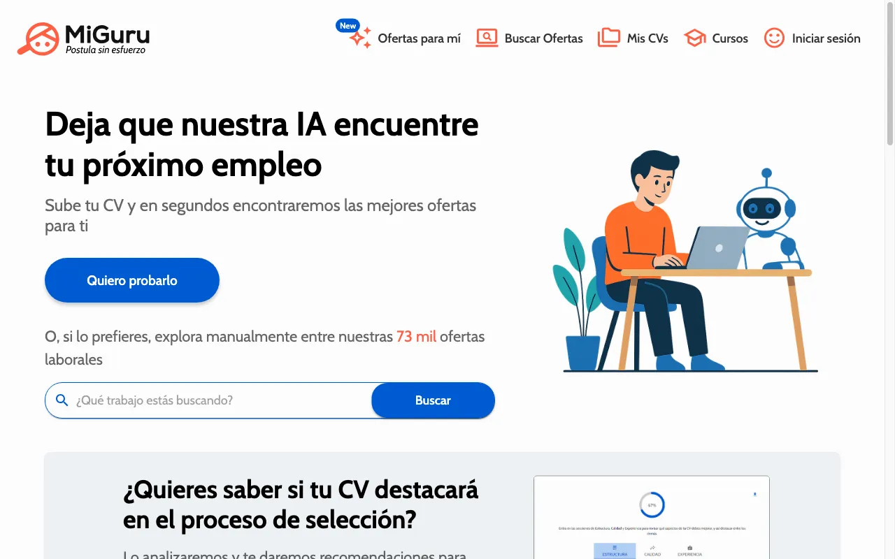 MiGuru AI — preview screenshot