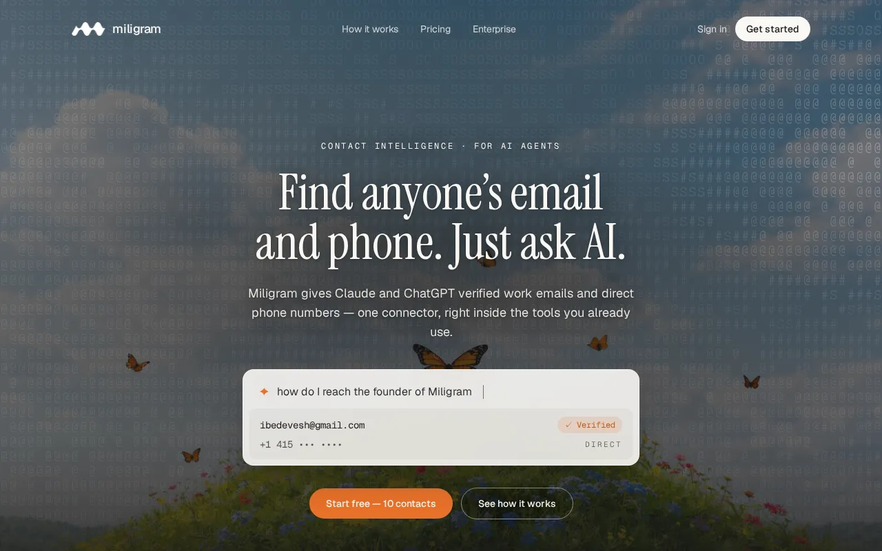 Miligram — preview screenshot