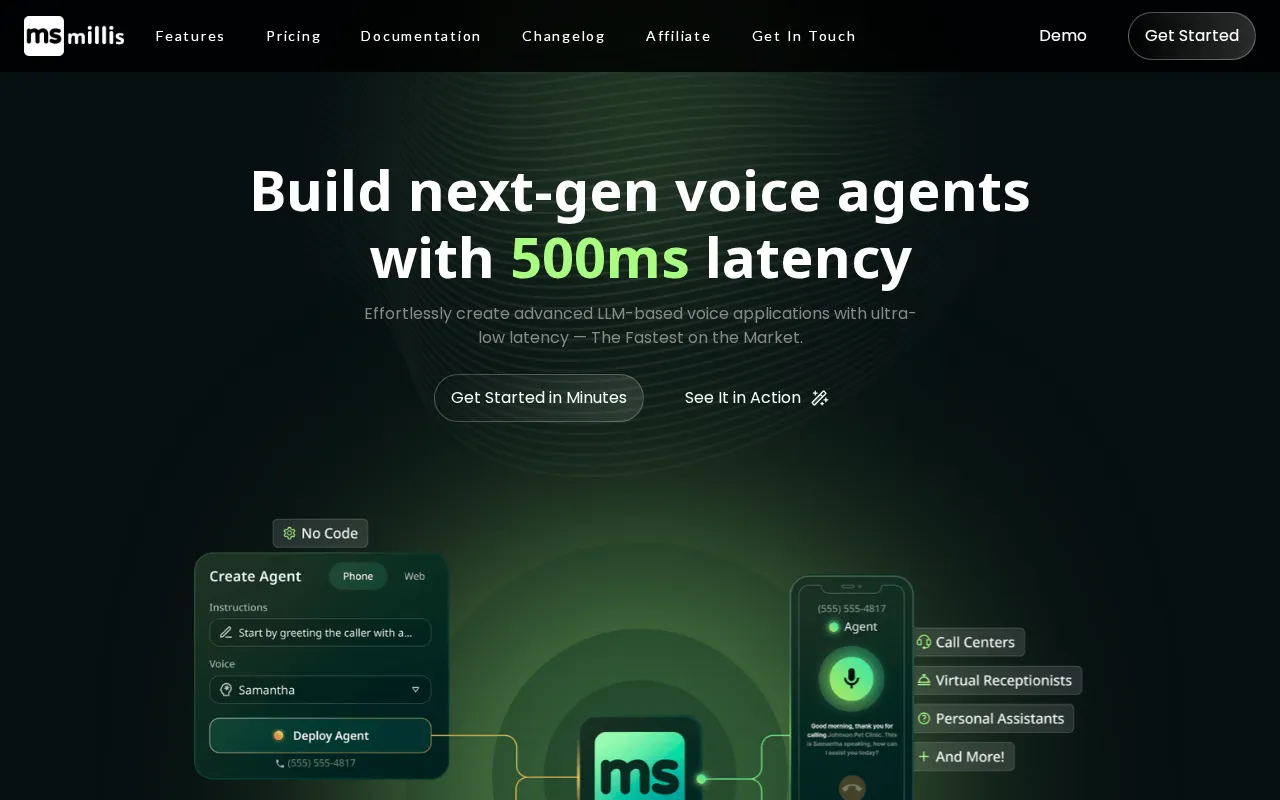 Millis AI — preview screenshot
