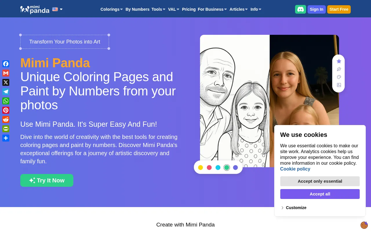 Mimi Panda — preview screenshot
