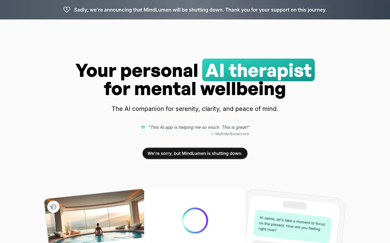 MindLumen — preview screenshot