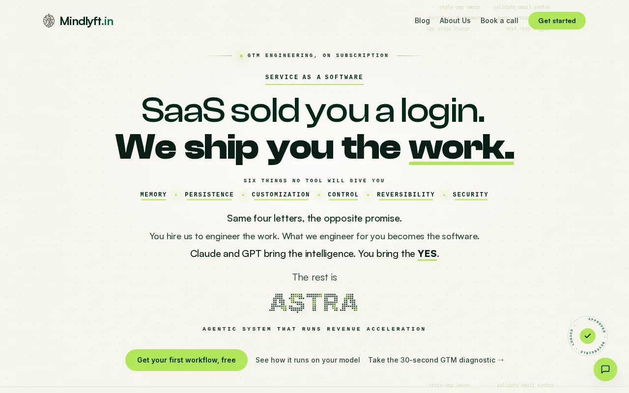 Mindlyft (ASTRA) — preview screenshot