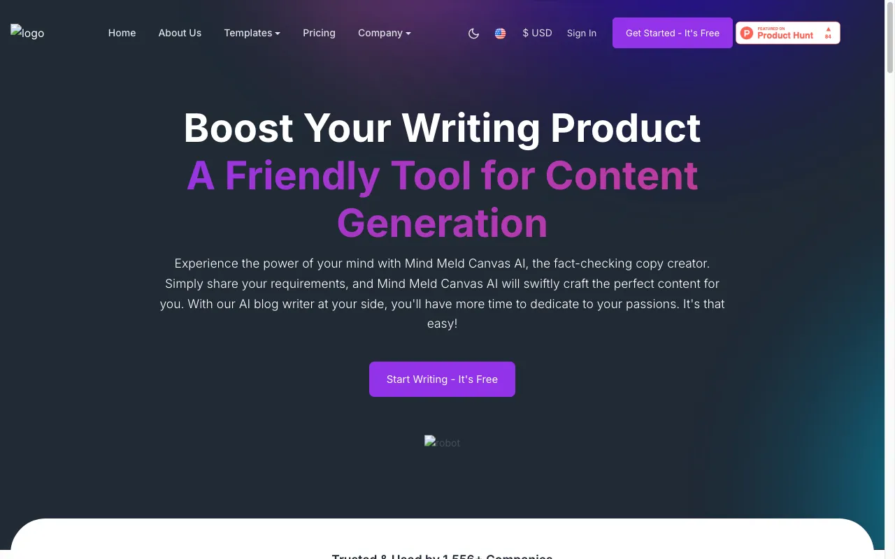 MindMeldCanvas AI — preview screenshot
