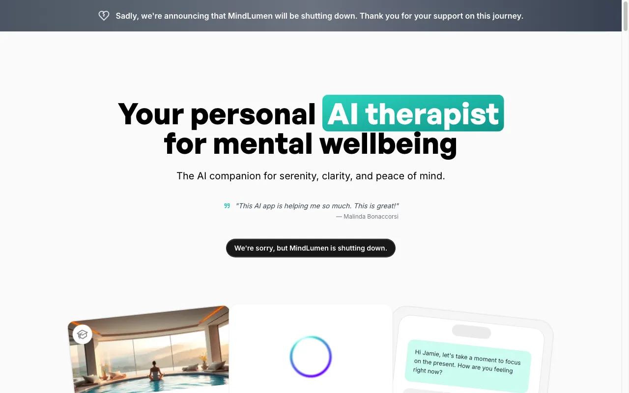 MindLumen — preview screenshot