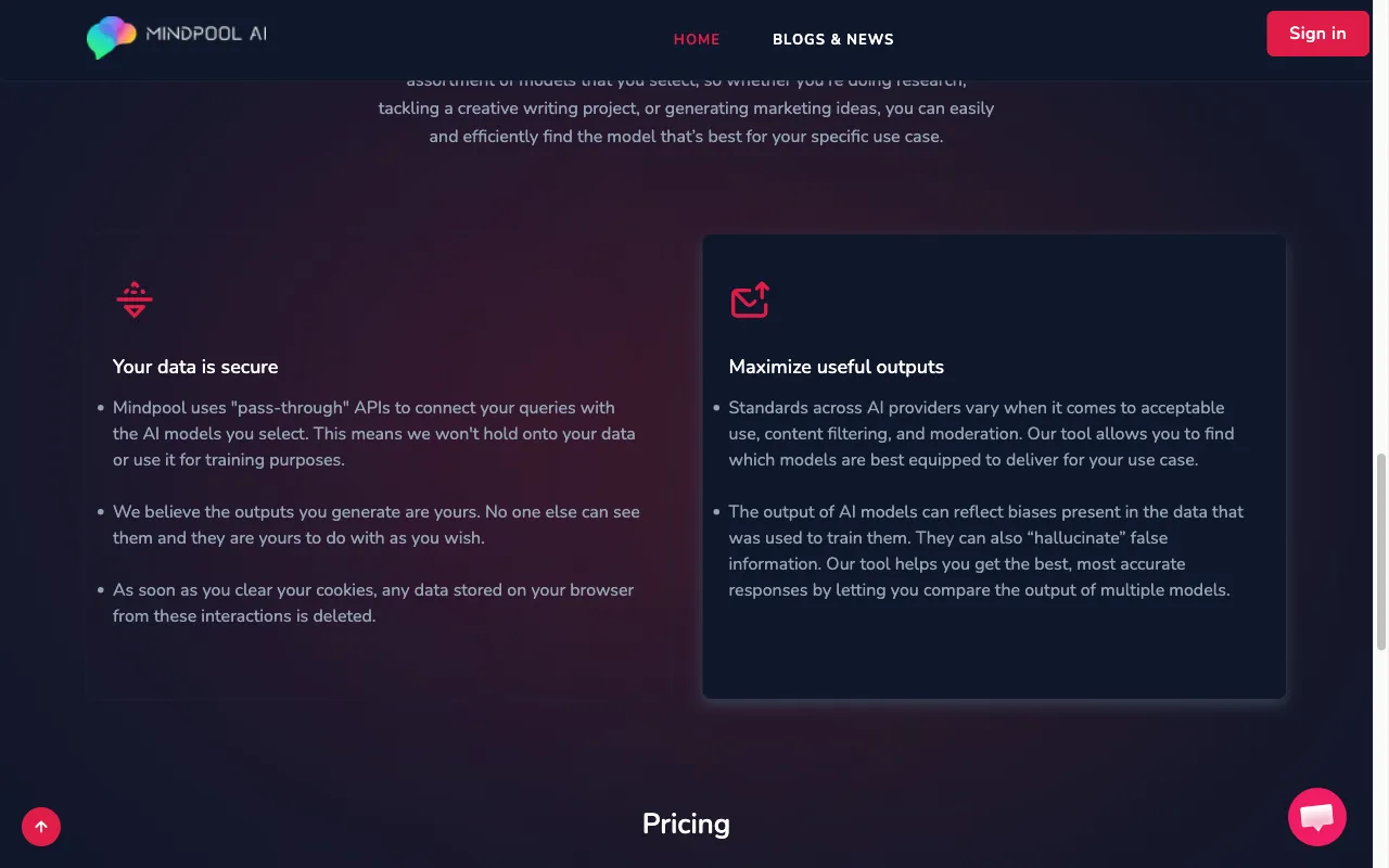 Mindpool AI — preview screenshot