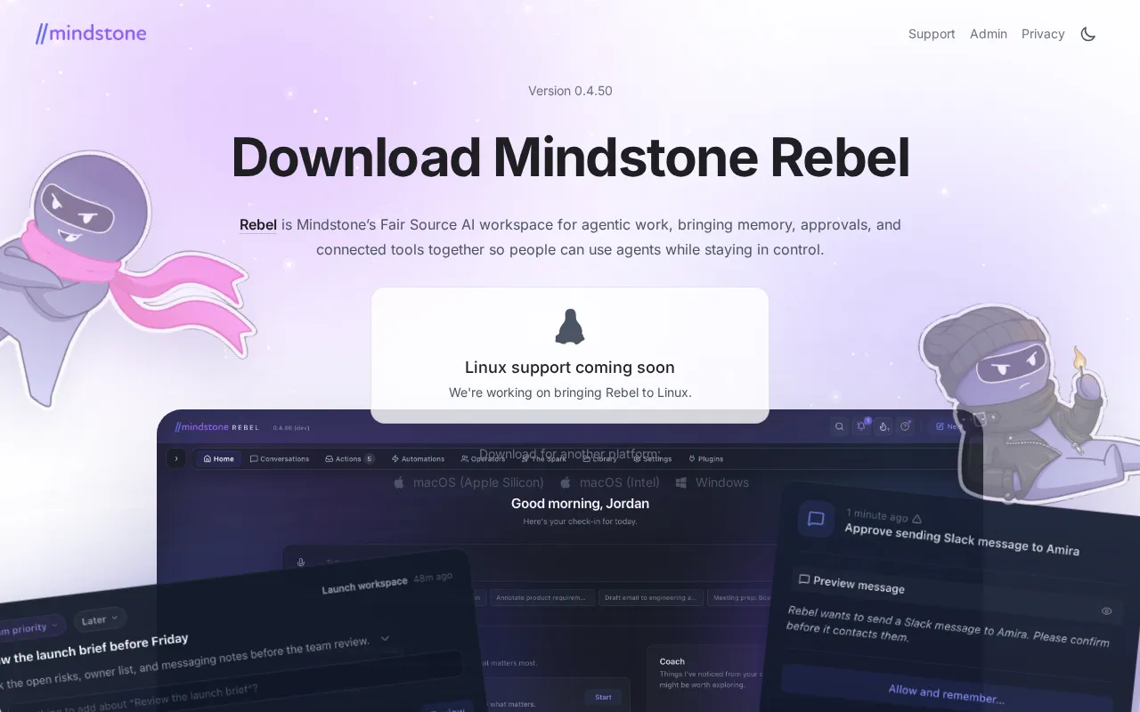 Mindstone Rebel — preview screenshot