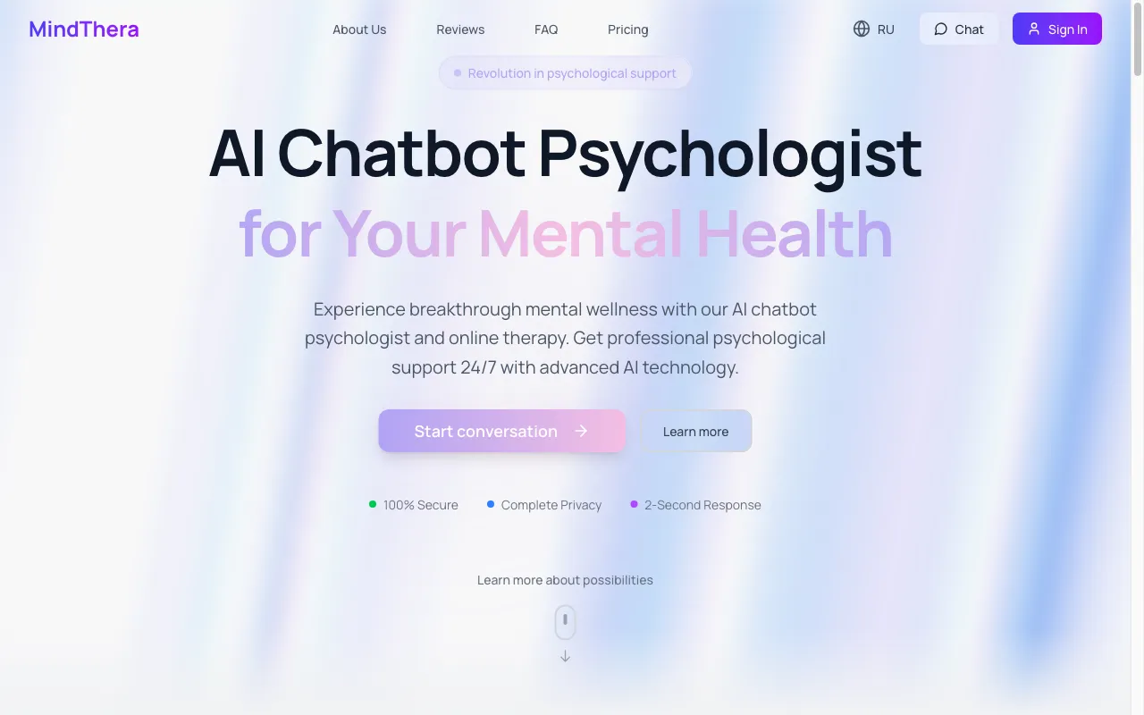 MindThera — preview screenshot