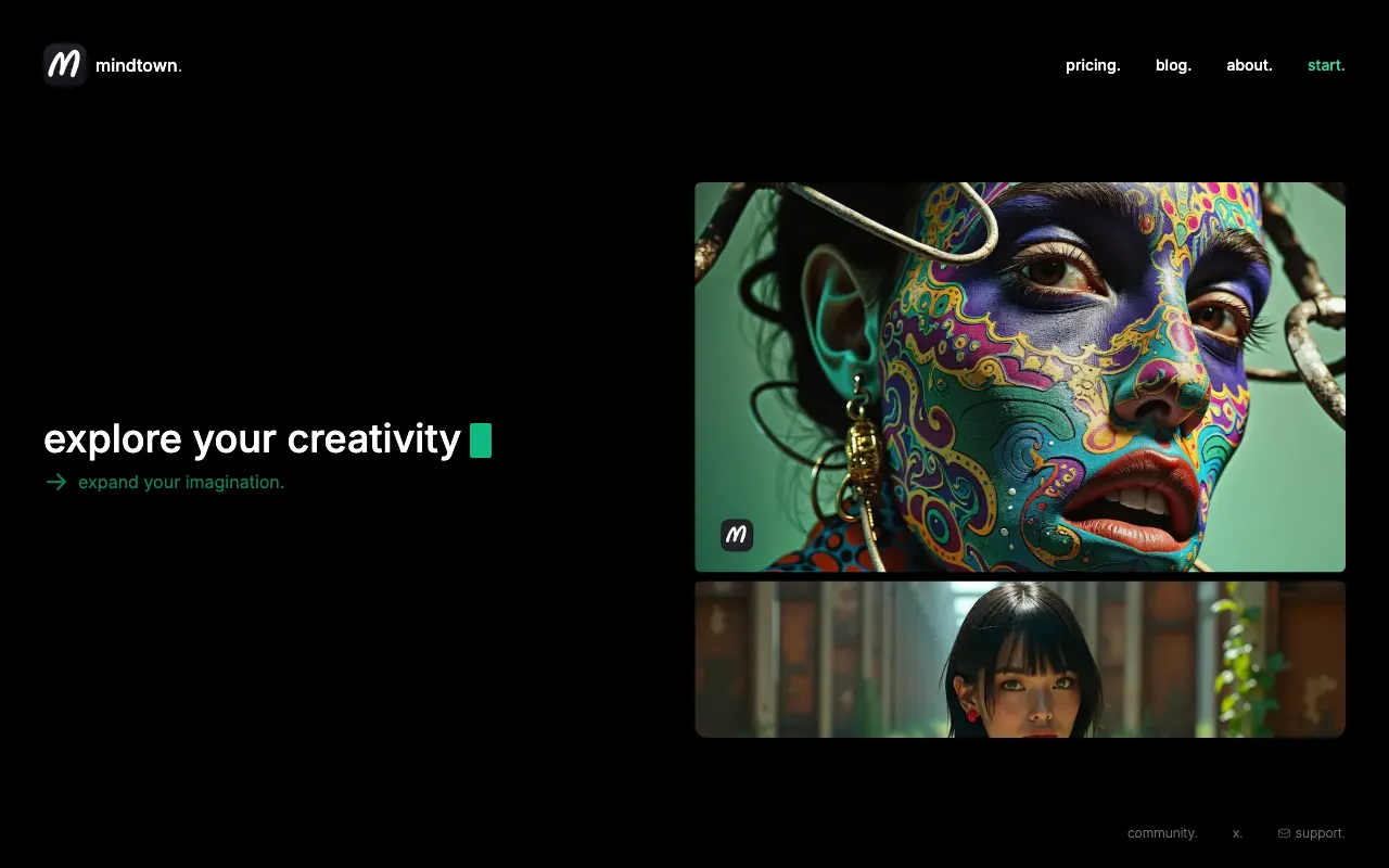 Mindtown AI — preview screenshot