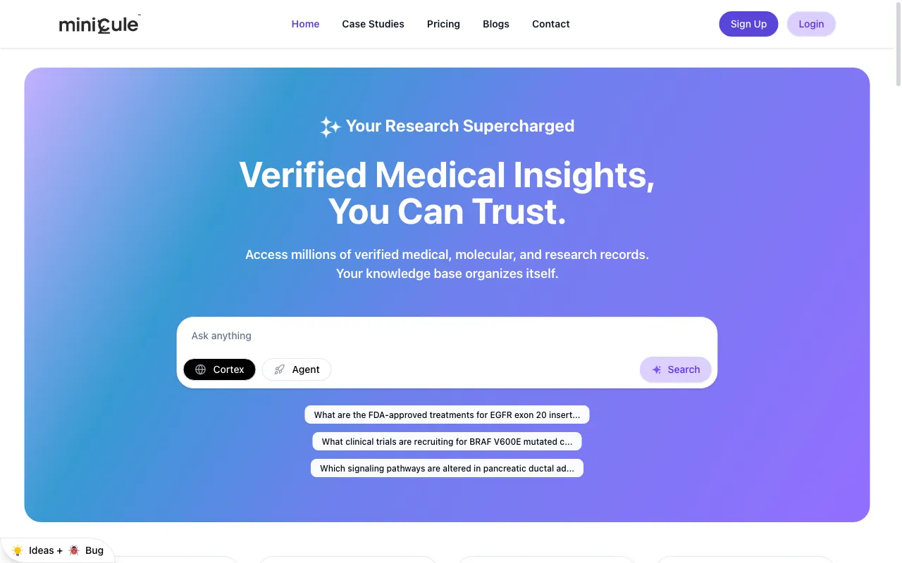 Minicule — preview screenshot