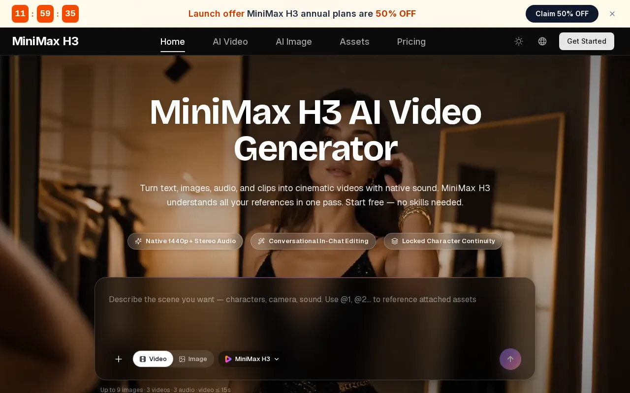 Minimax H3 — preview screenshot