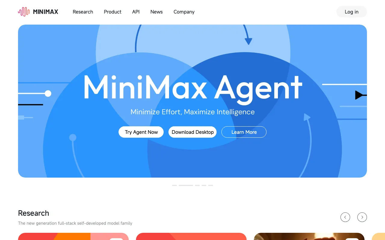 MiniMax — preview screenshot