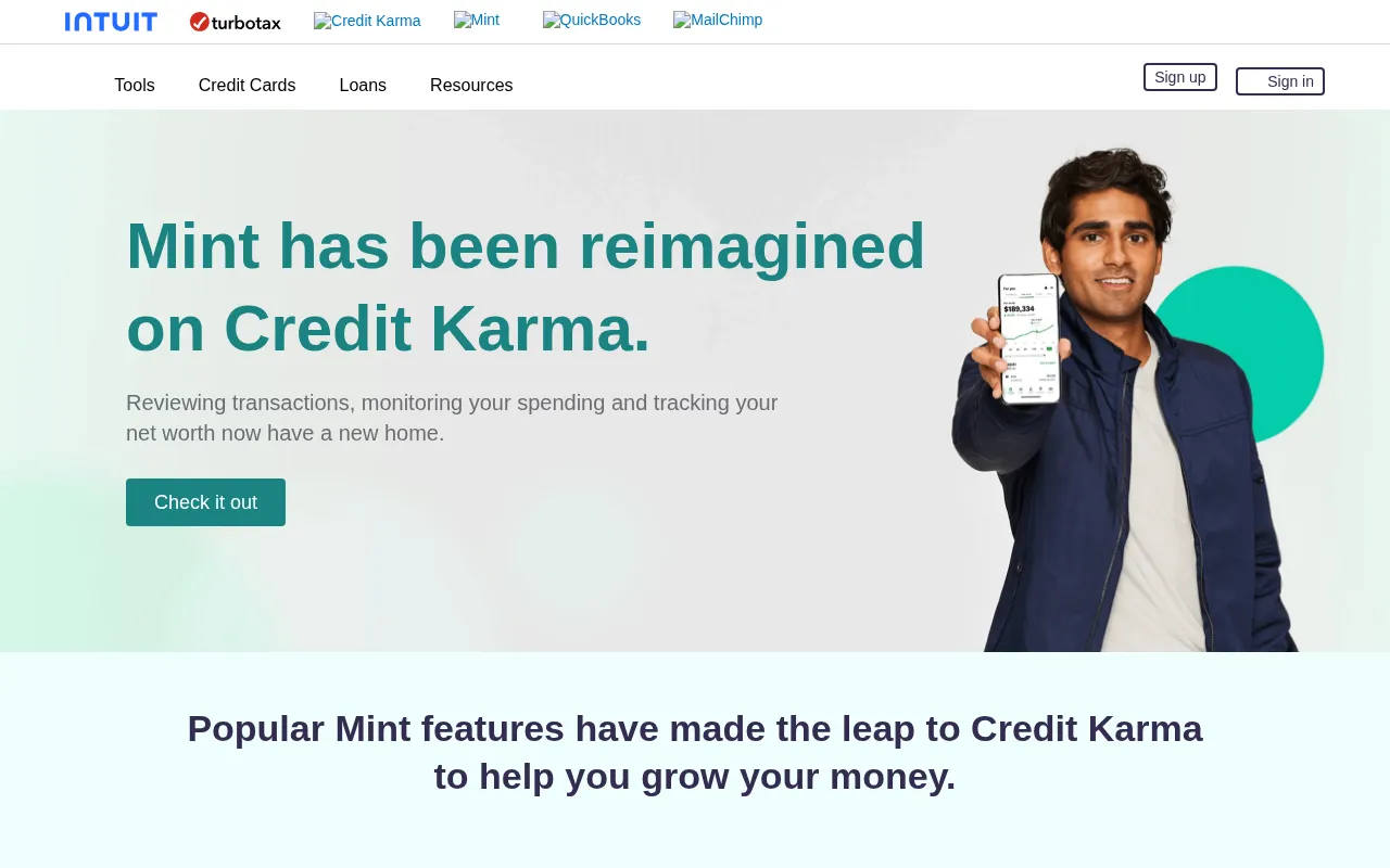 Mint — preview screenshot