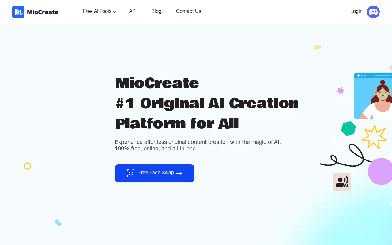 Miocreate — preview screenshot