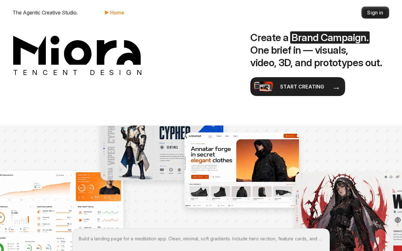 Miora — preview screenshot