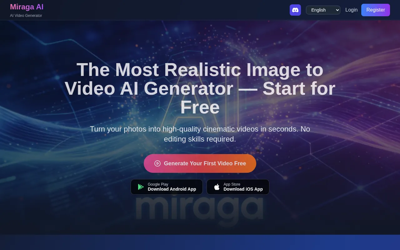 Miraga AI — preview screenshot