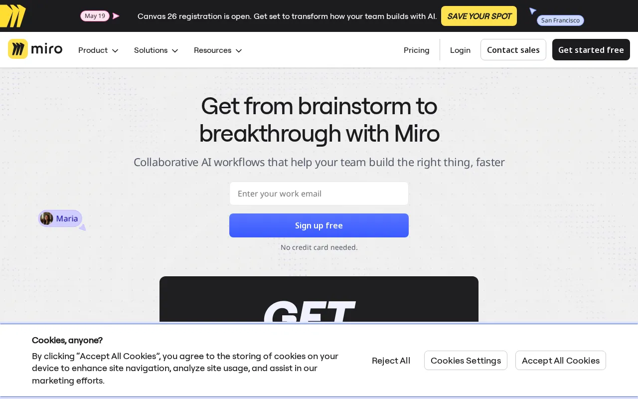 Miro — preview screenshot