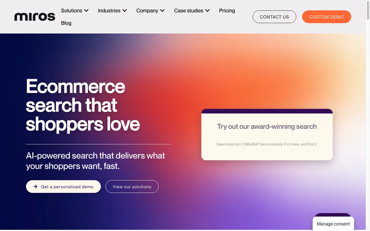 Miros — preview screenshot