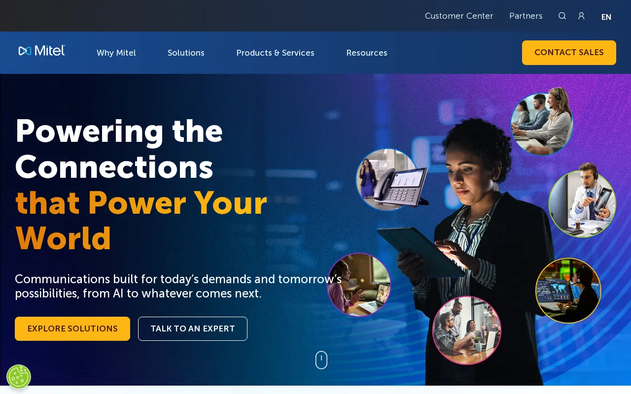 Mitel CX — preview screenshot