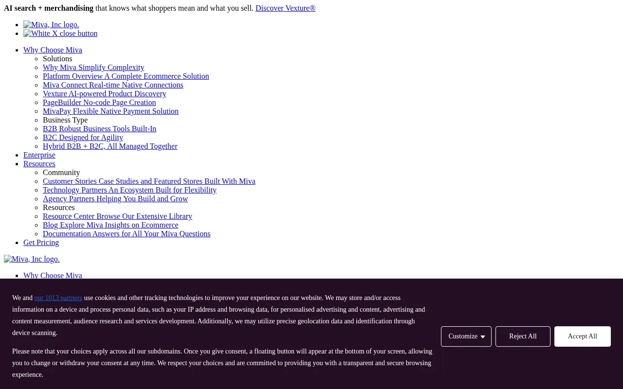 Miva — preview screenshot
