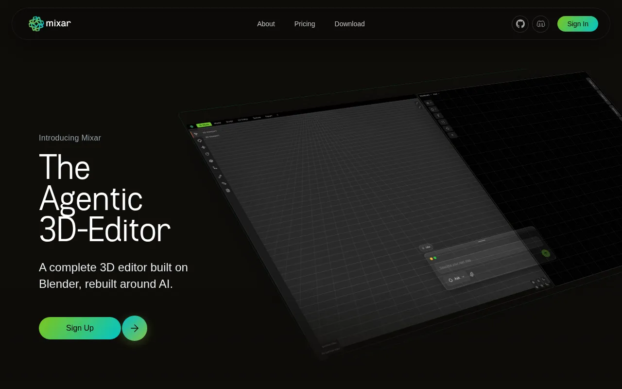 Mixar — preview screenshot