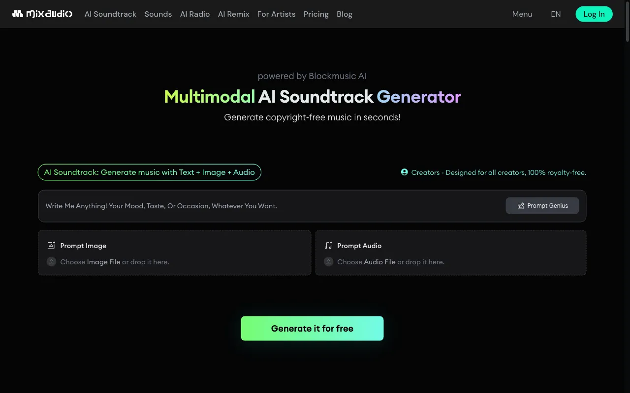 MixAudio — preview screenshot