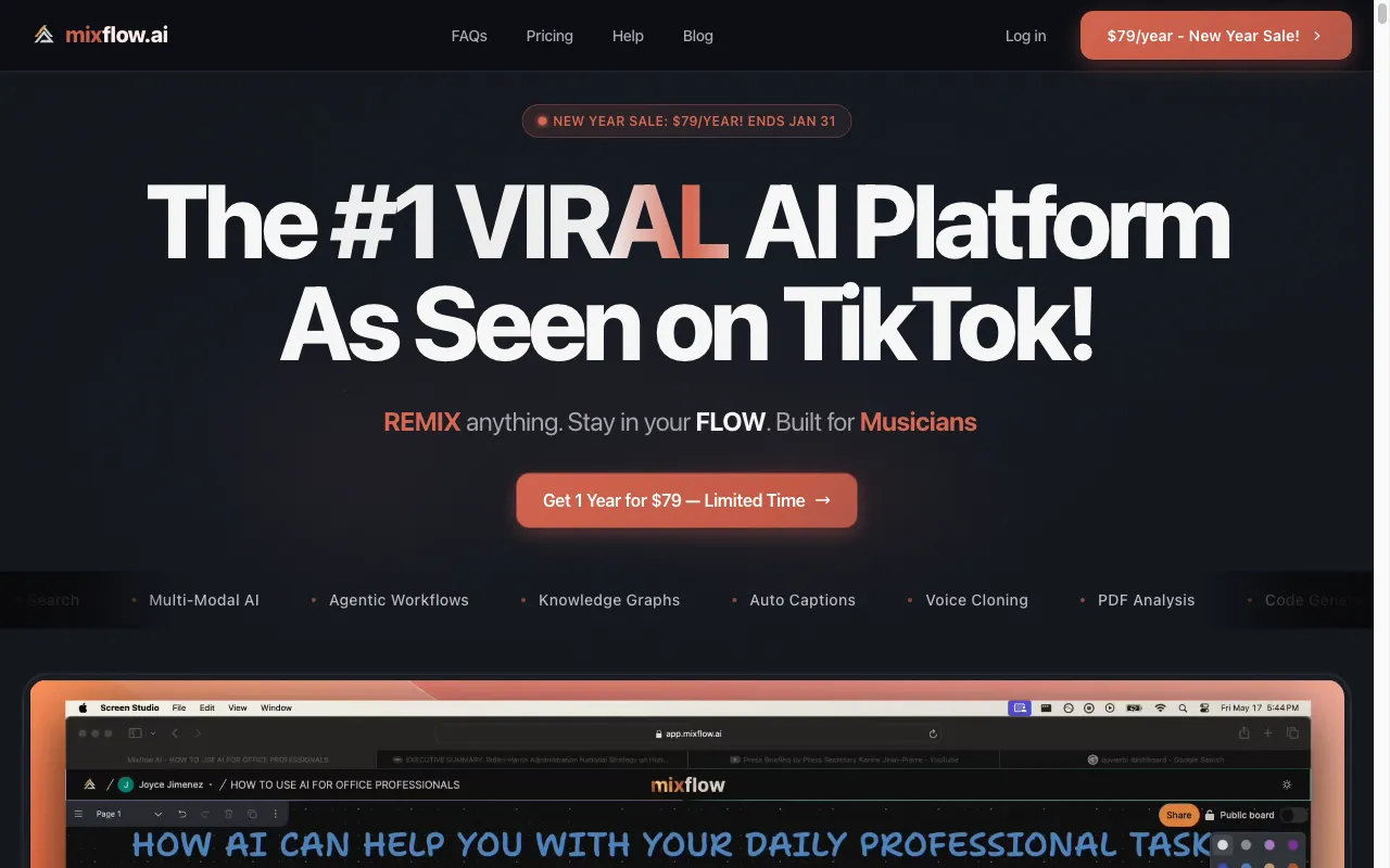 Mixflow.AI — preview screenshot