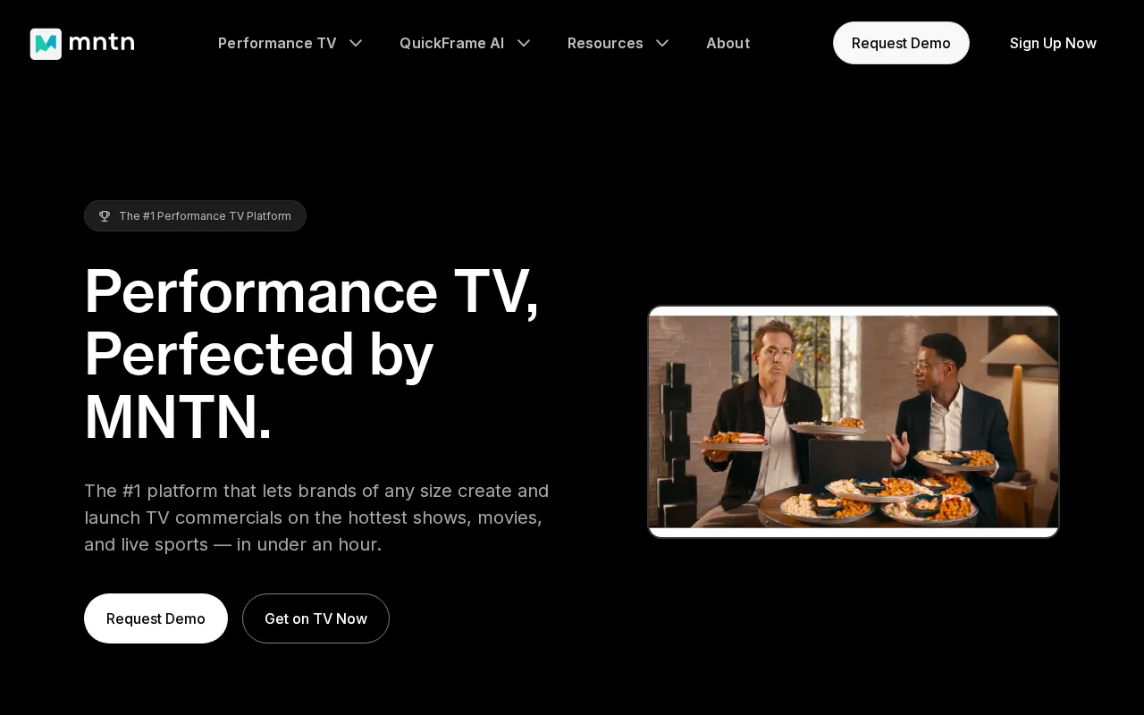 MNTN — preview screenshot