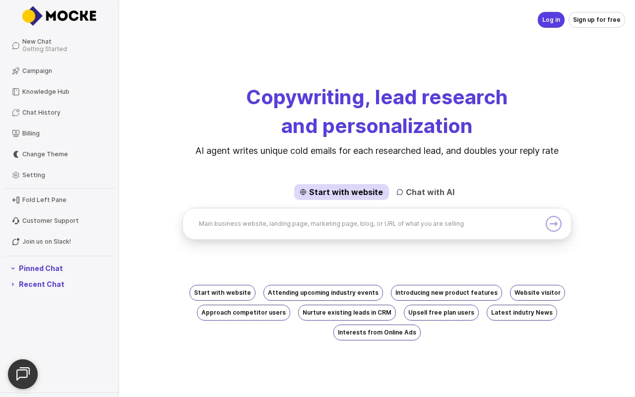 Mocke — preview screenshot