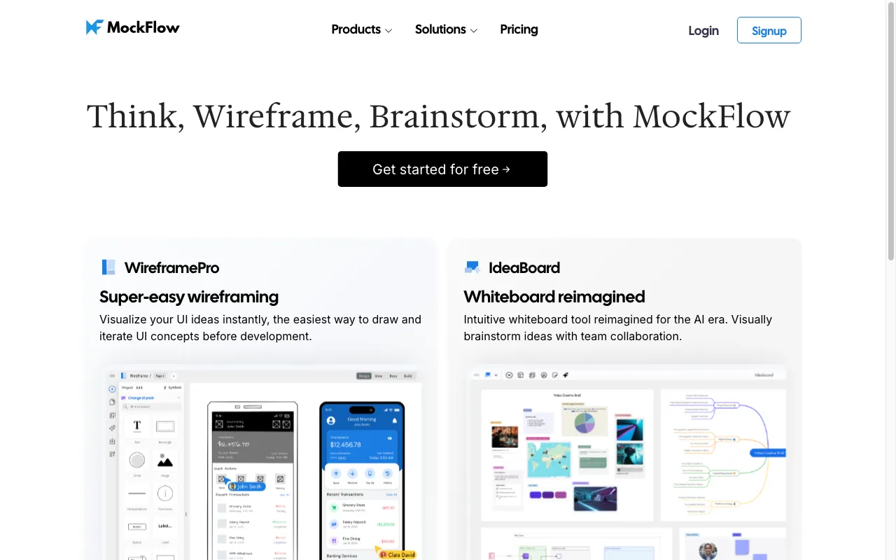 MockFlow — preview screenshot