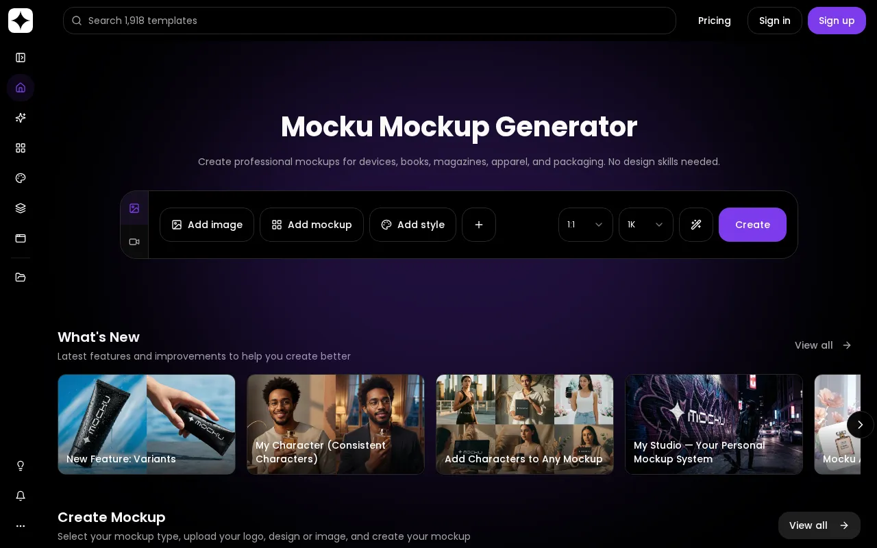 mocku.com — preview screenshot