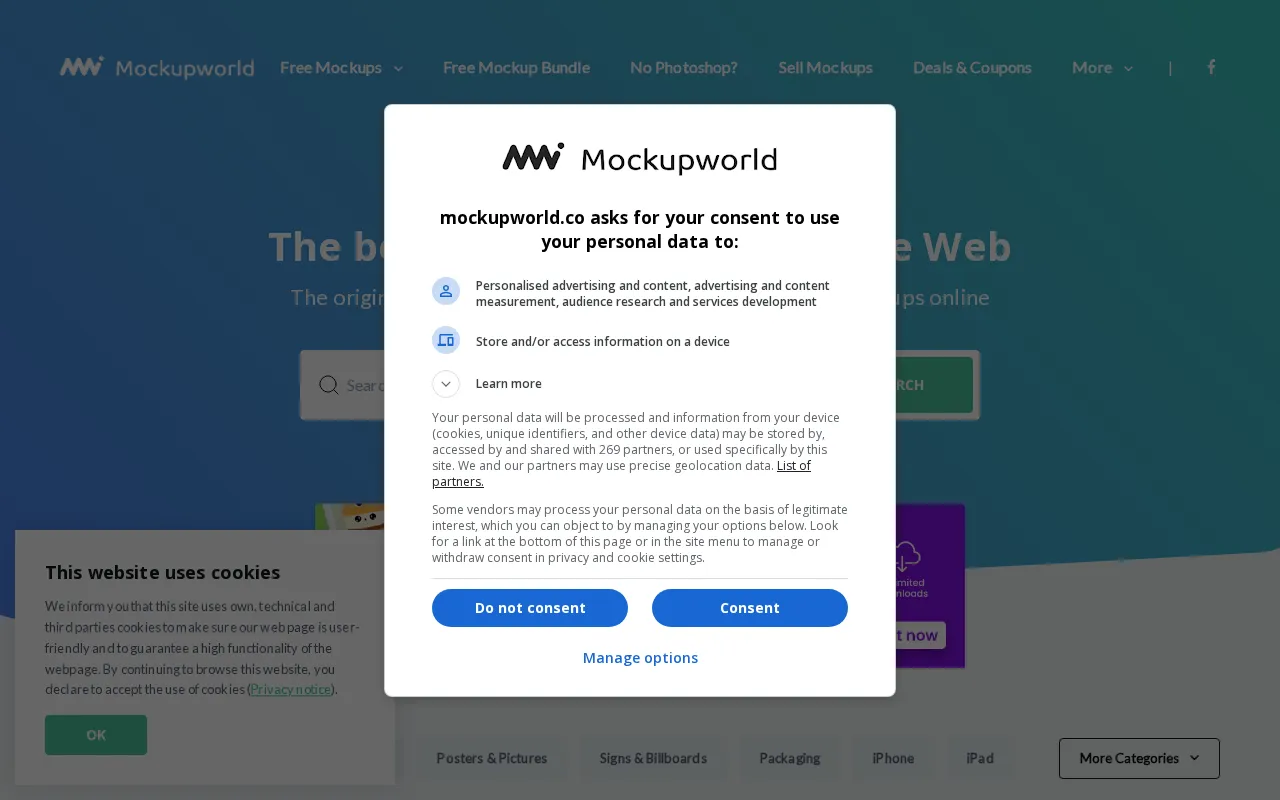 Mockup World — preview screenshot