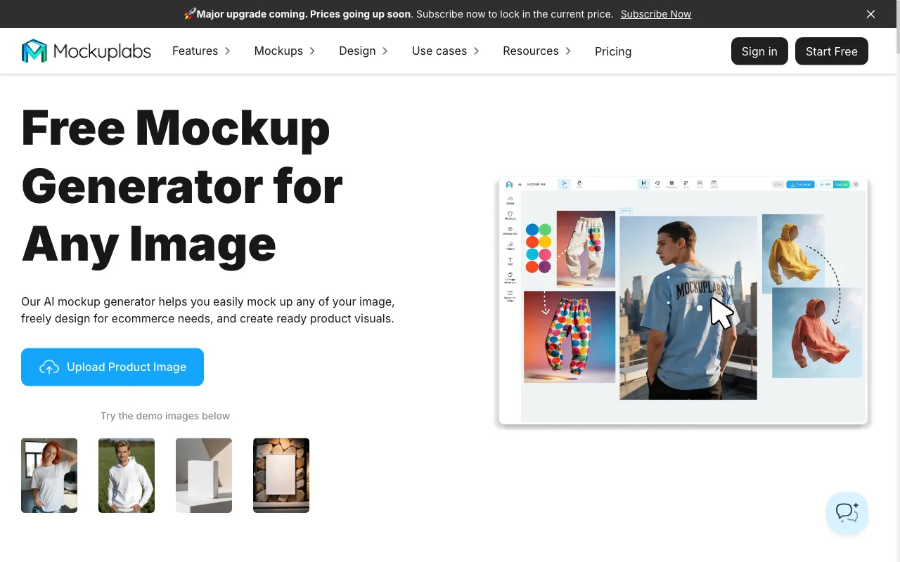 Mockuplabs — preview screenshot
