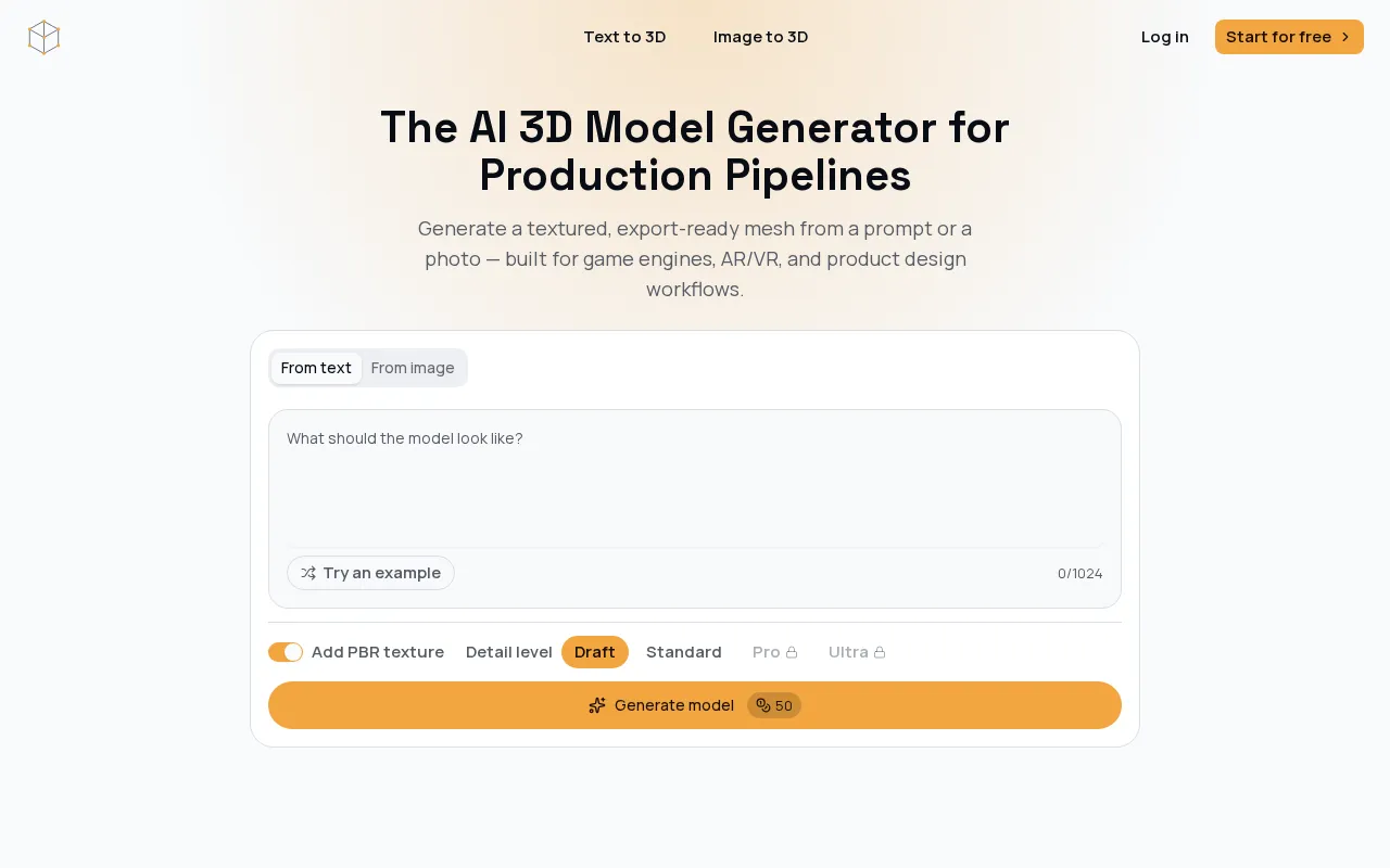 ModelGenerator — preview screenshot
