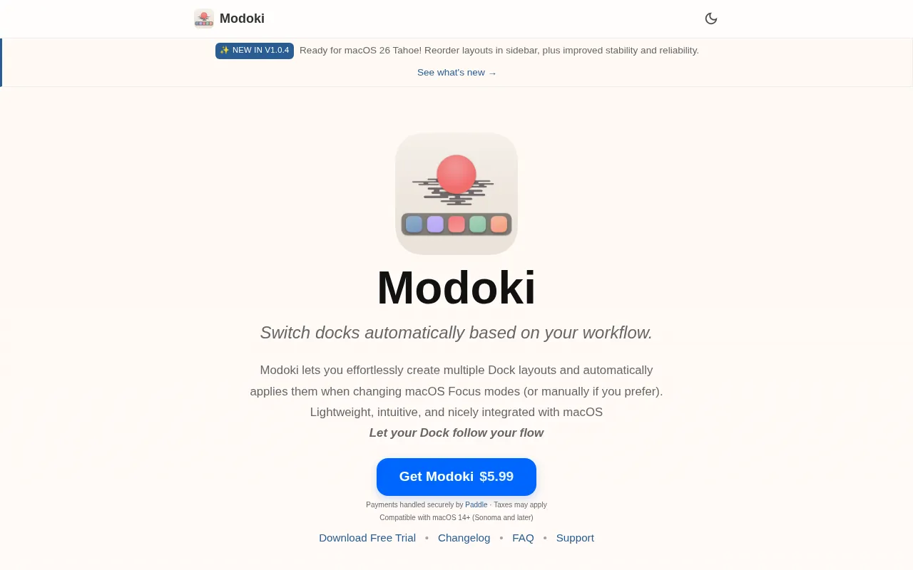 Modoki — preview screenshot