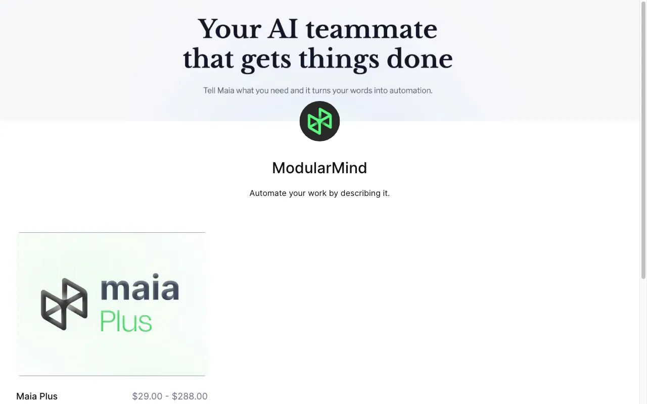 ModularMind — preview screenshot