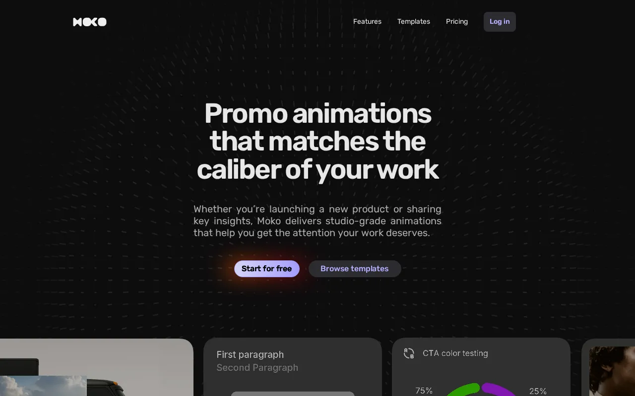 Moko — pricing page