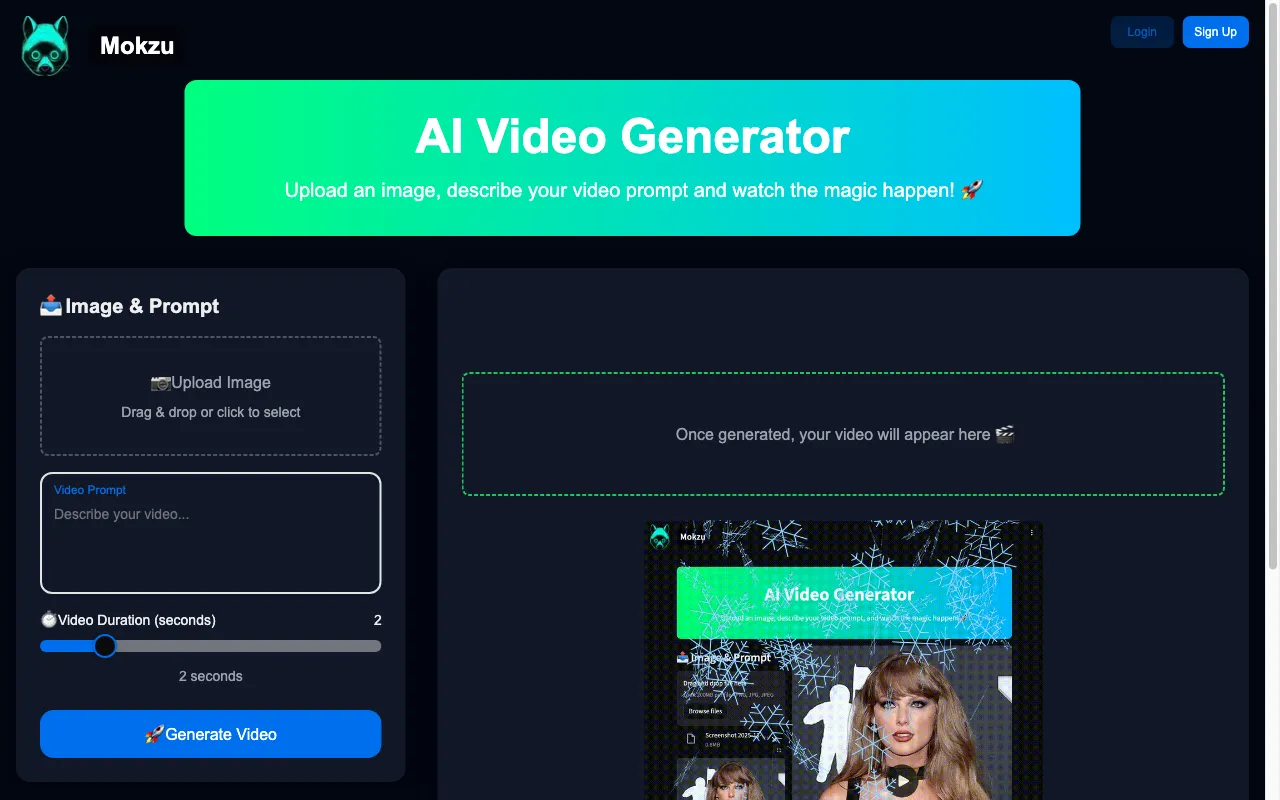 Mokzu — preview screenshot