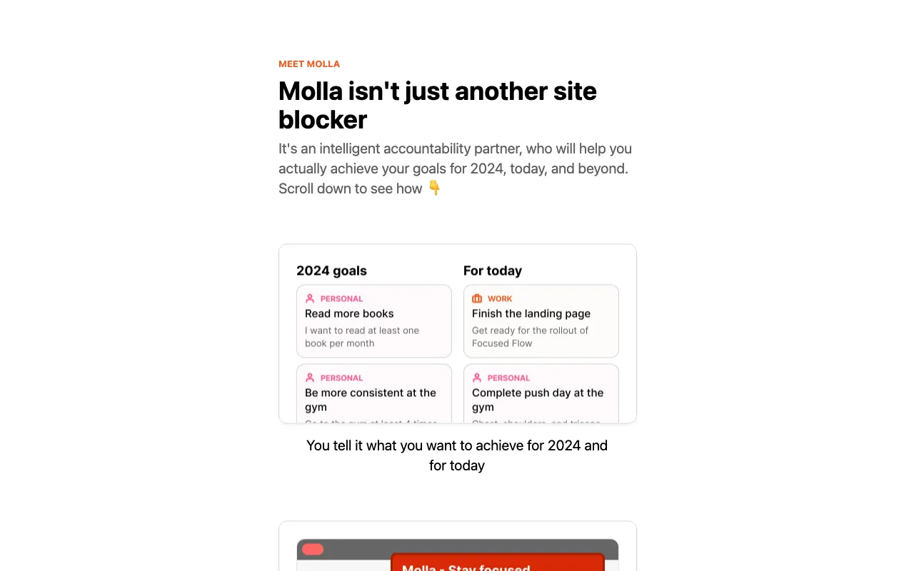 Molla — preview screenshot