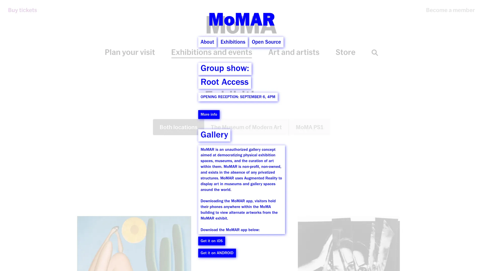 MoMAR — preview screenshot