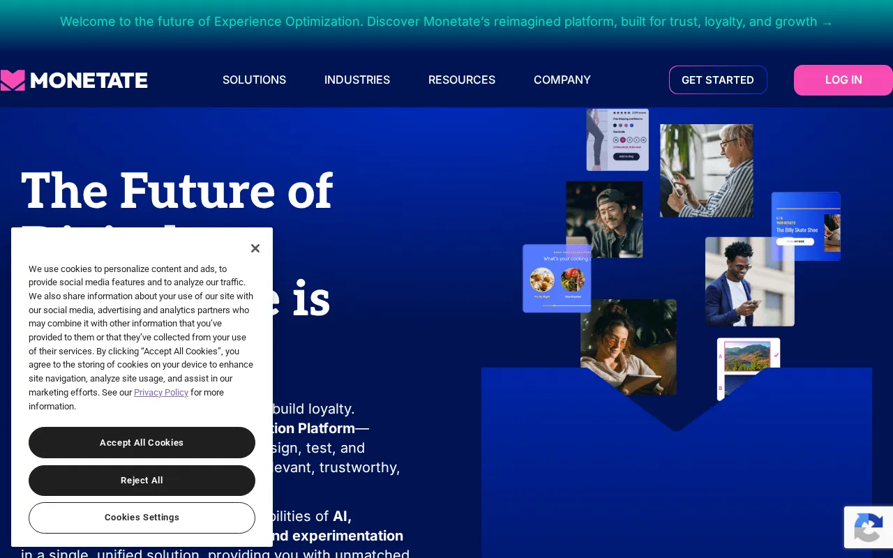 Monetate — preview screenshot