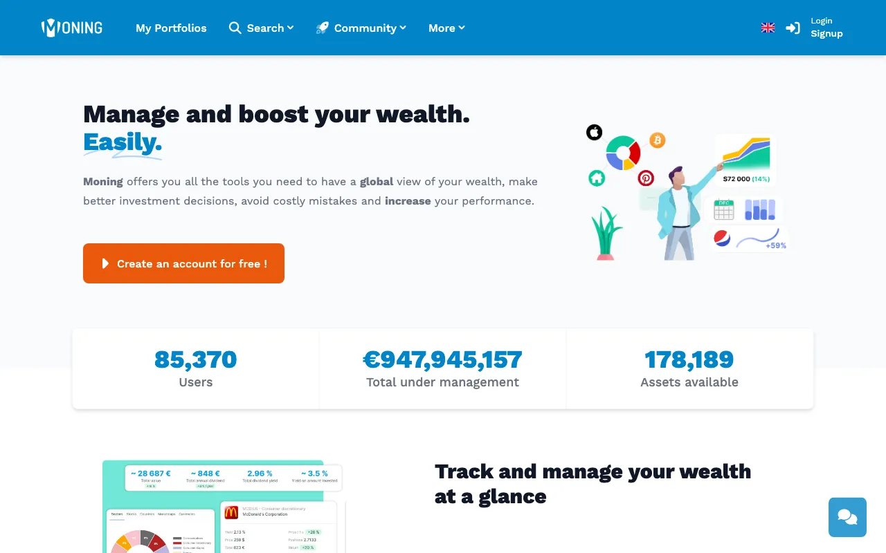 Moning — preview screenshot
