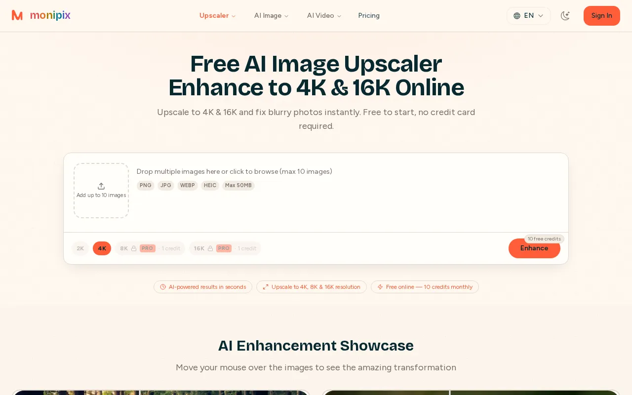 Monipix — preview screenshot