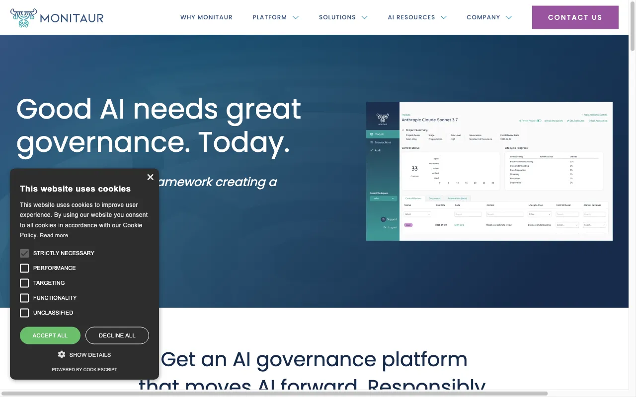 Monitaur — preview screenshot