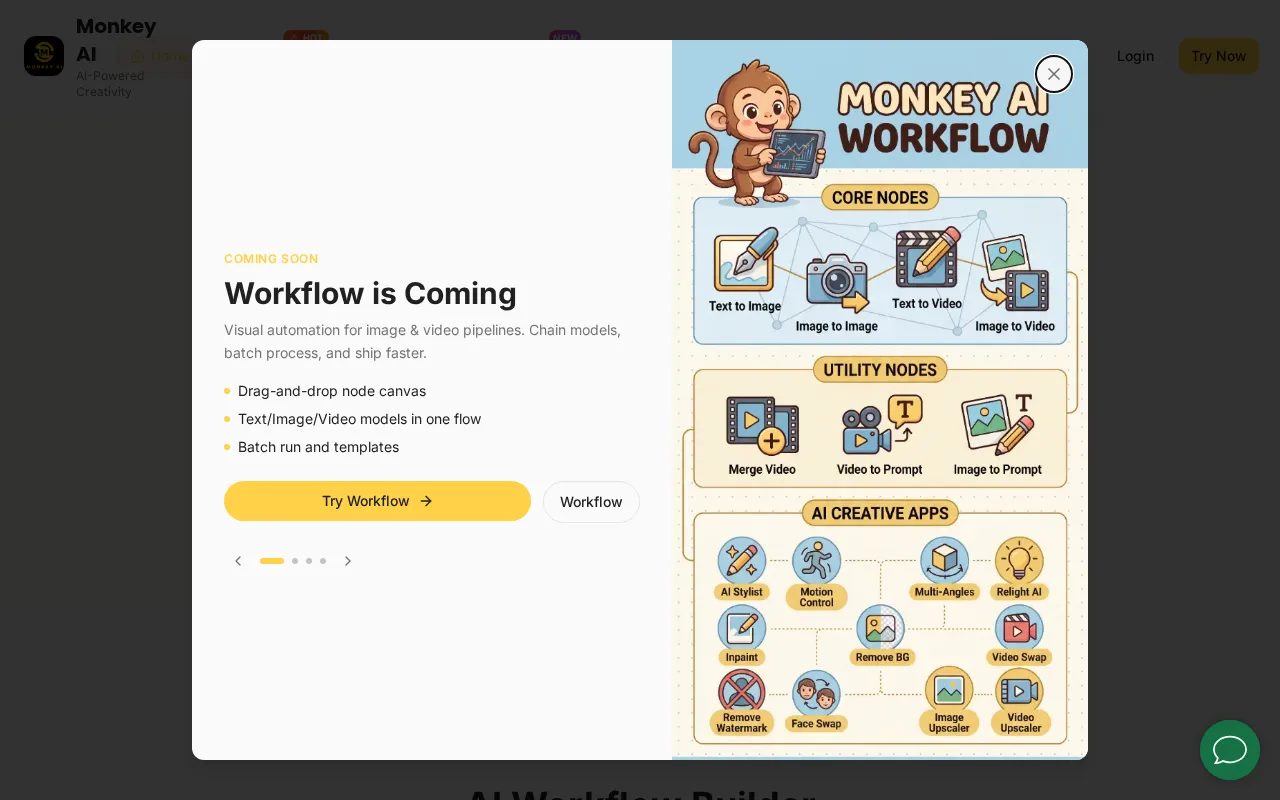 Monkey AI Image Generator — preview screenshot