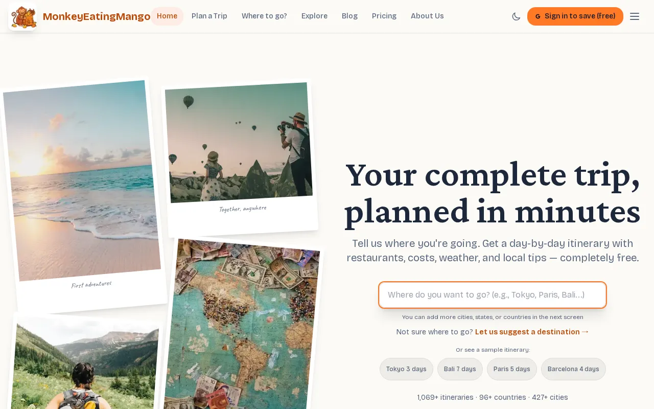 Monkey Eating Mango — preview screenshot