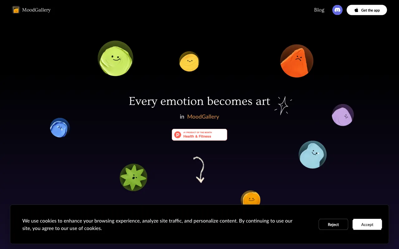 MoodGallery — preview screenshot